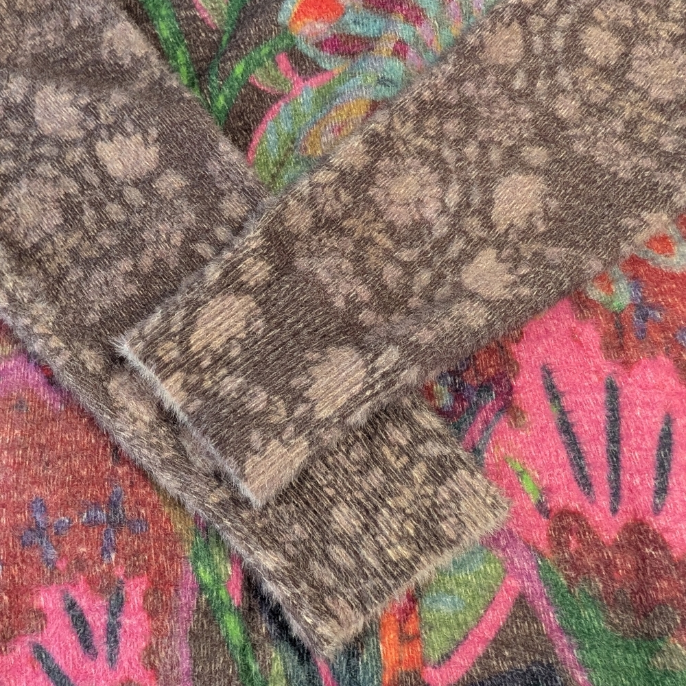 Natural Life Floral Crew Neck Sweater Size Small New With Tags - Picture 10 of 10
